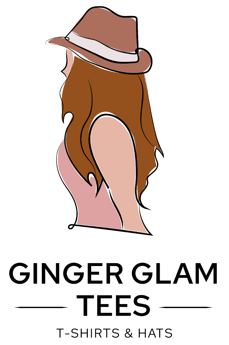 Ginger Glam Tees Logo